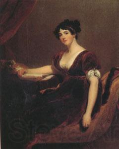 Sir Thomas Lawrence Mrs Isaac Cuthbert (mk05) Spain oil painting art